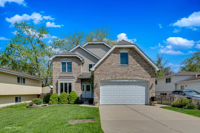 573 W Babcock Ave, Elmhurst, IL 60126 - traditional home with brick siding and driveway