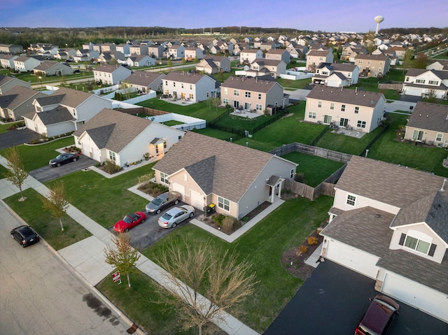 733 Florence St, Hampshire, IL 60140 - aerial view featuring a residential view