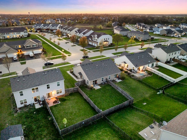 733 Florence St, Hampshire, IL 60140 - aerial view featuring a residential view