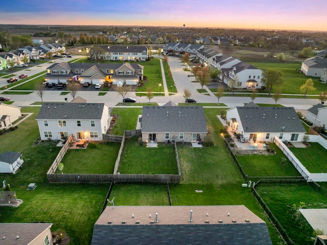 733 Florence St, Hampshire, IL 60140 - bird's eye view featuring a residential view