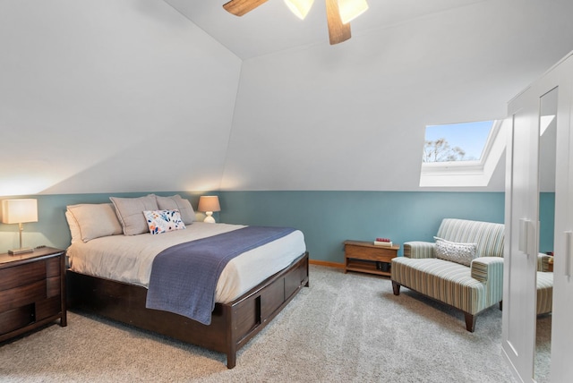 6932 Westview Dr, Oak Forest, IL 60452 - carpeted bedroom with ceiling fan and lofted ceiling