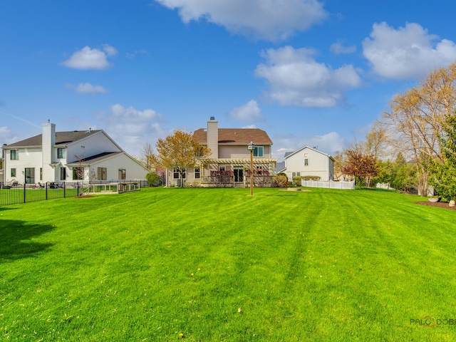 1341 N Home Ct, Palatine, IL 60074 - view of rear view of house