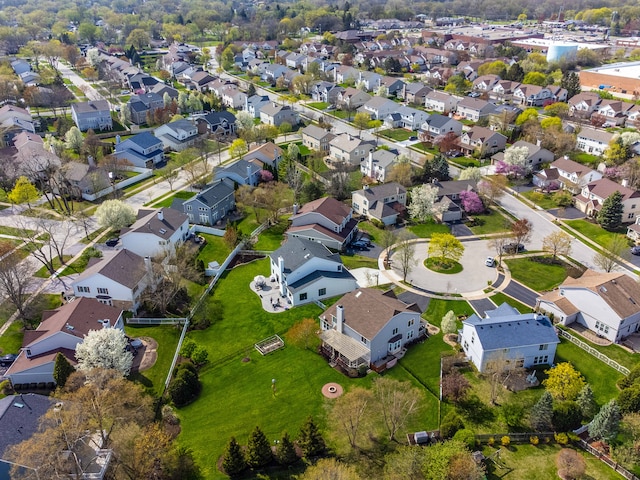 1341 N Home Ct, Palatine, IL 60074 - aerial perspective of suburban area
