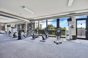 view of exercise room