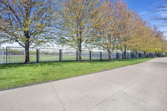 exterior space with fence