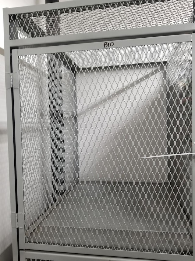 view of storage area