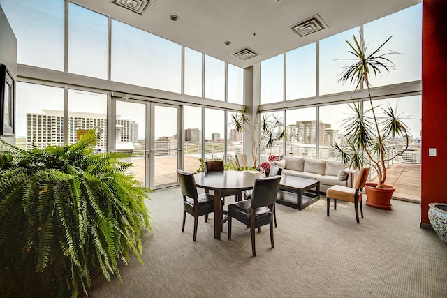 4350 N Broadway St Unit 810, Chicago, IL 60613 - sunroom / solarium with visible vents