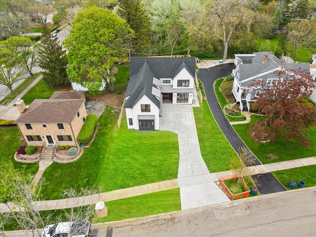 aerial view