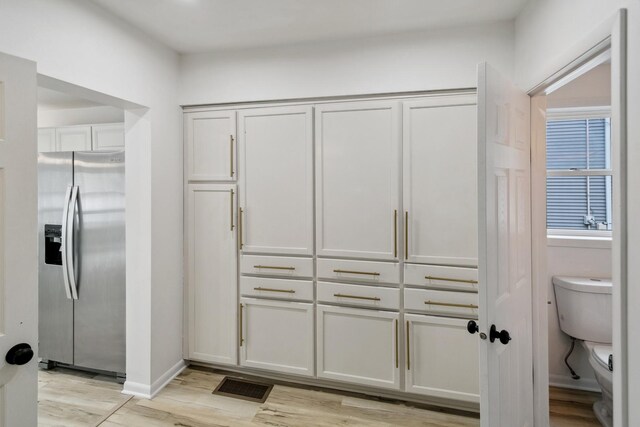 closet with visible vents