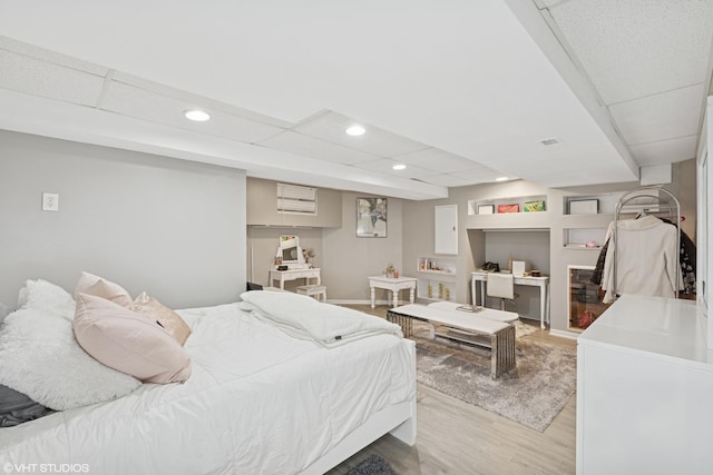 11330 Brigitte Ter, Orland Park, IL 60462 - bedroom with light wood-style floors, recessed lighting, and baseboards