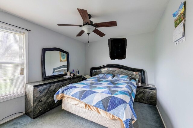 509 Darlene Ln Unit A, Glendale Heights, IL 60139 - carpeted bedroom featuring ceiling fan