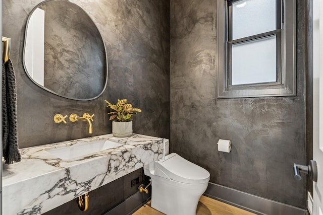 1934 W Patterson Ave, Chicago, IL 60613 - bathroom featuring toilet, wood finished floors, and vanity