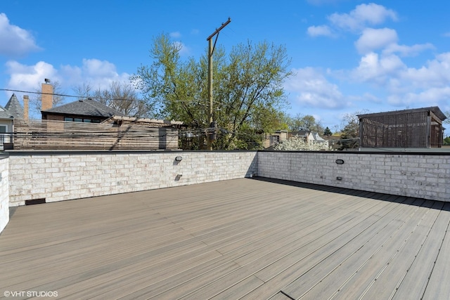 1934 W Patterson Ave, Chicago, IL 60613 - view of deck
