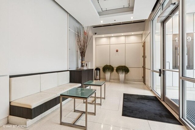 view of community lobby
