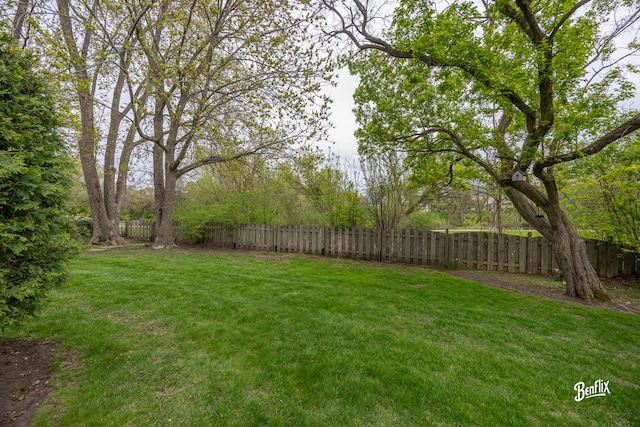 143 Midway Ln, Vernon Hills, IL 60061 - view of yard with a fenced backyard