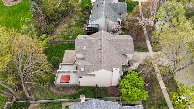 143 Midway Ln, Vernon Hills, IL 60061 - drone / aerial view