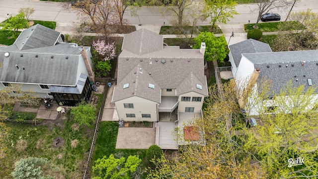 143 Midway Ln, Vernon Hills, IL 60061 - drone / aerial view
