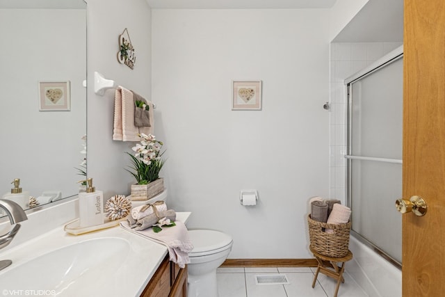 15733 Liberty Ct, Orland Park, IL 60462 - full bath featuring tile patterned flooring, toilet, and vanity