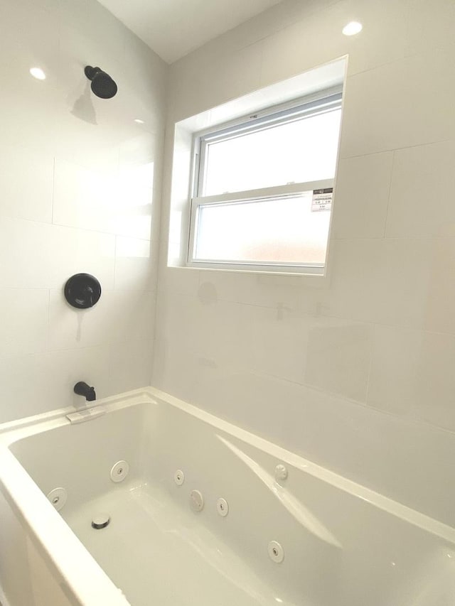 view of full bathroom