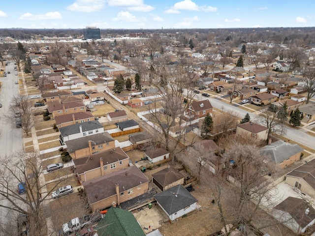 2724 W 96th Pl, Evergreen Park, IL 60805 - aerial view with a residential view