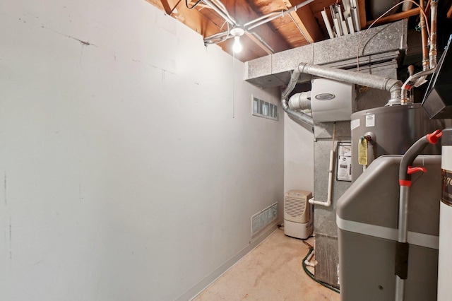 utility room with visible vents