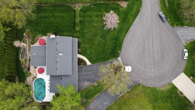 drone / aerial view