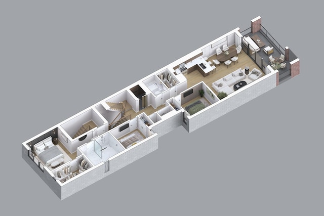 2248 W N Ave Unit 2, Chicago, IL 60647 - plan