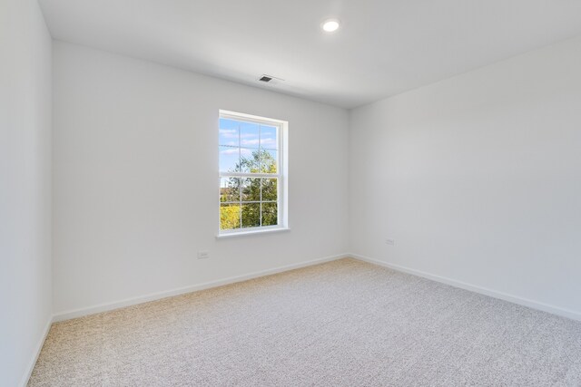 3705 Neubauer Cir Unit 103, Lindenhurst, IL 60046 - empty room with carpet floors, baseboards, and recessed lighting