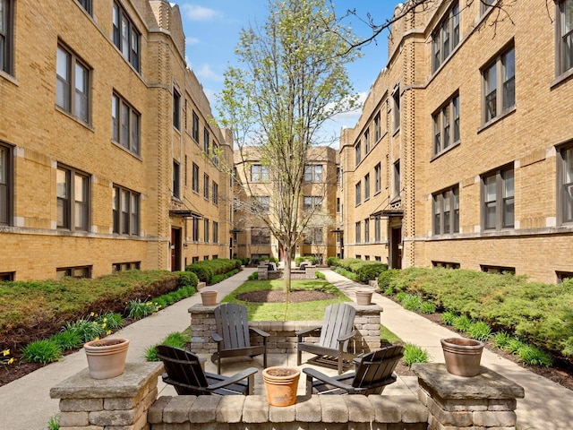 view of property's community