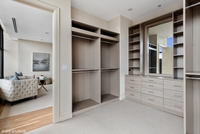 400 W Ontario St Unit 1801, Chicago, IL 60654 - walk in closet with light colored carpet