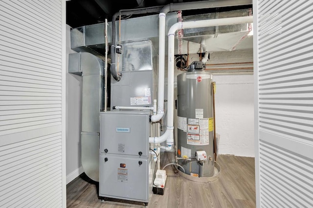 7315 S California Ave, Chicago, IL 60629 - utility room with water heater