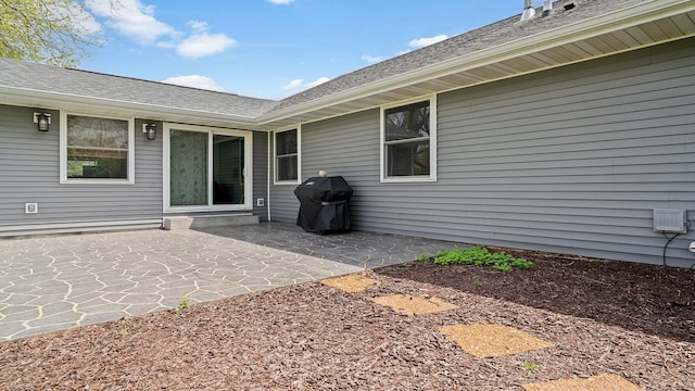 view of patio / terrace featuring area for grilling