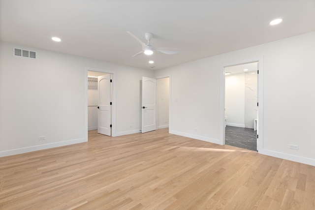 617 Sara Ln, Naperville, IL 60565 - unfurnished bedroom with visible vents, recessed lighting, and baseboards
