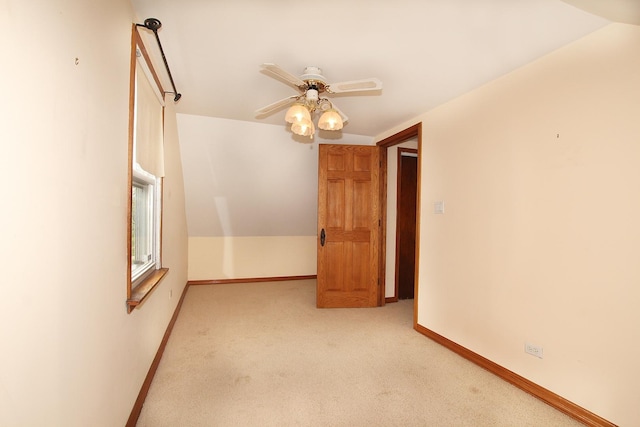 6511 174th St, Tinley Park, IL 60477 - carpeted empty room featuring a ceiling fan and baseboards