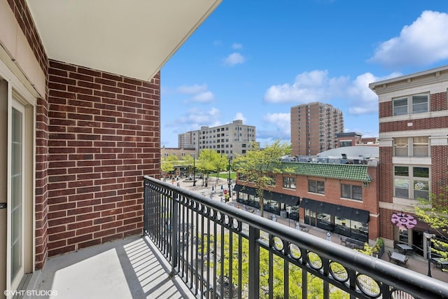 44 N Vail Ave Unit 313, Arlington Heights, IL 60005 - balcony with a city view