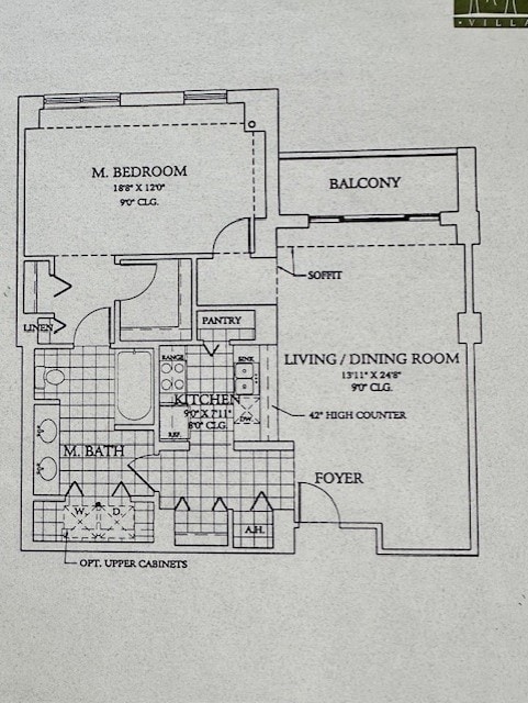 44 N Vail Ave Unit 313, Arlington Heights, IL 60005 - room layout