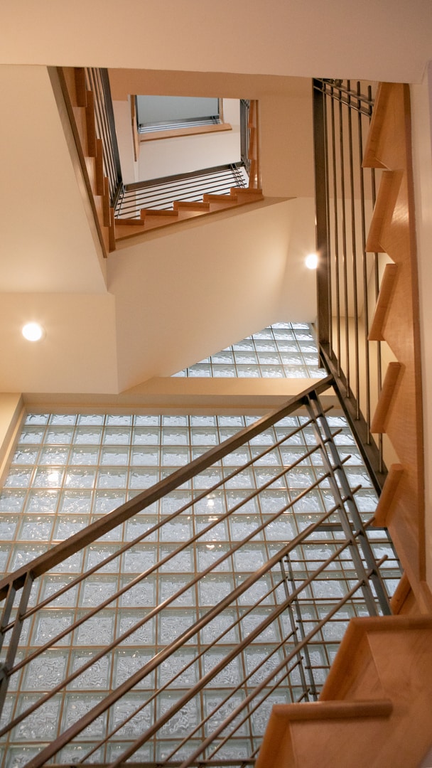 view of stairs