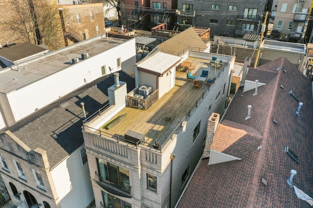 drone / aerial view