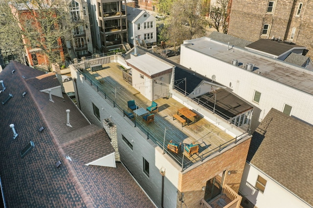aerial view