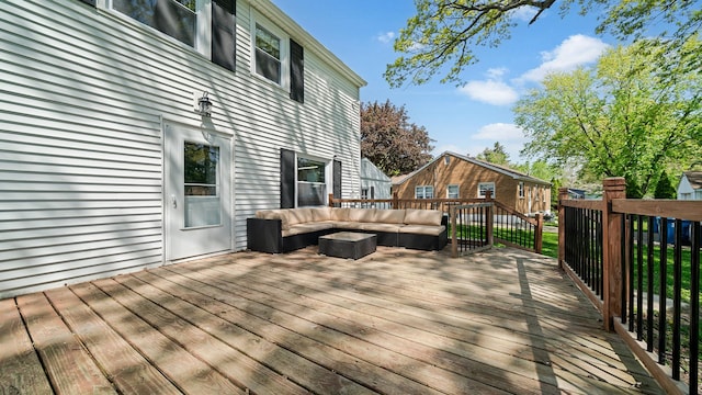 1008 Mary Ave, Dixon, IL 61021 - deck with outdoor lounge area