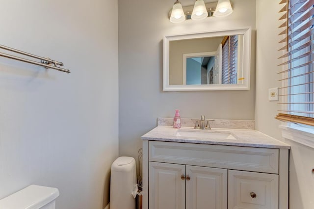 3615 Fairfax Ct E, Aurora, IL 60504 - bathroom featuring toilet and vanity