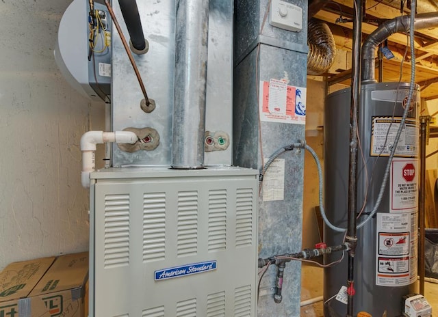 3615 Fairfax Ct E, Aurora, IL 60504 - utilities featuring water heater and heating unit