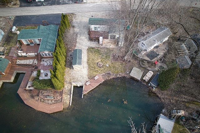 aerial view of property's location