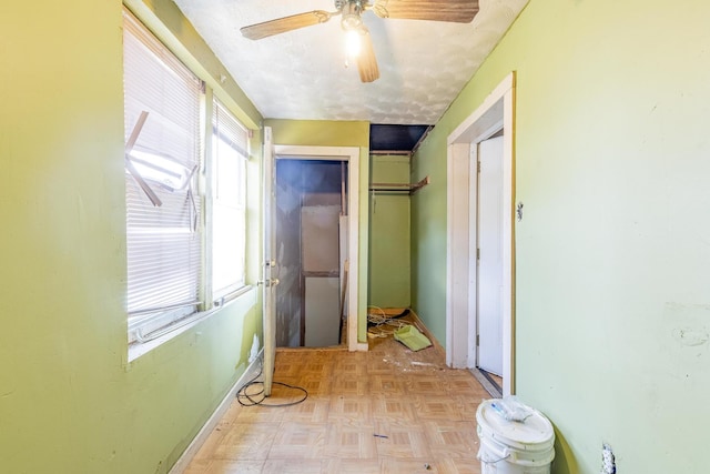 6835 S Winchester Ave, Chicago, IL 60636 - hallway featuring baseboards