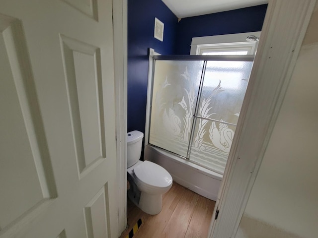 2811 Ezekiel Ave, Zion, IL 60099 - bathroom with toilet and wood finished floors