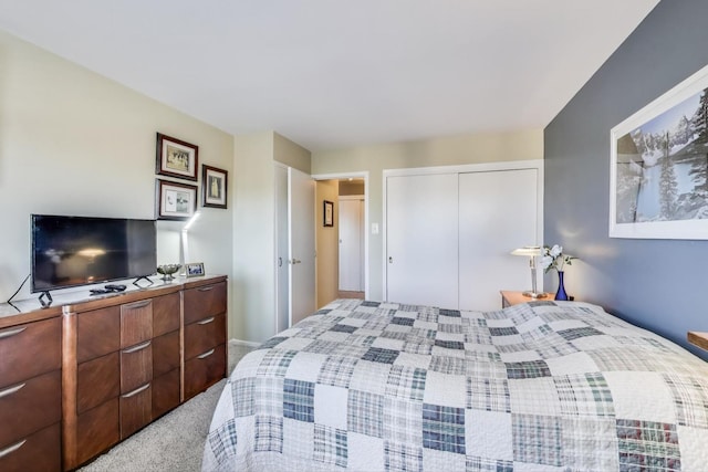6030 N Sheridan Rd Unit 411, Chicago, IL 60660 - bedroom with light colored carpet and a closet