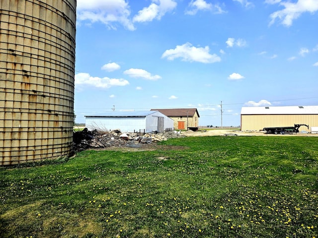 8554 S Daysville Rd, Franklin Grove, IL 61031 - view of green lawn