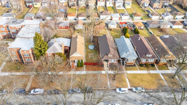 birds eye view of property featuring a residential view