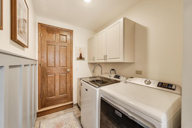 1608 N Douglas Ave, Arlington Heights, IL 60004 - washroom with cabinet space and washer and dryer