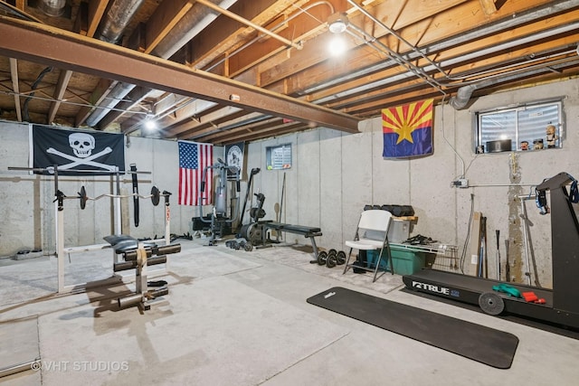 104 Haverhill Ln, Schaumburg, IL 60193 - view of workout room